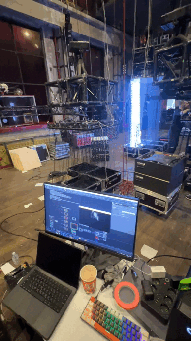 PRE-EVENT OUTLINE 2025 - Digital interface animation
