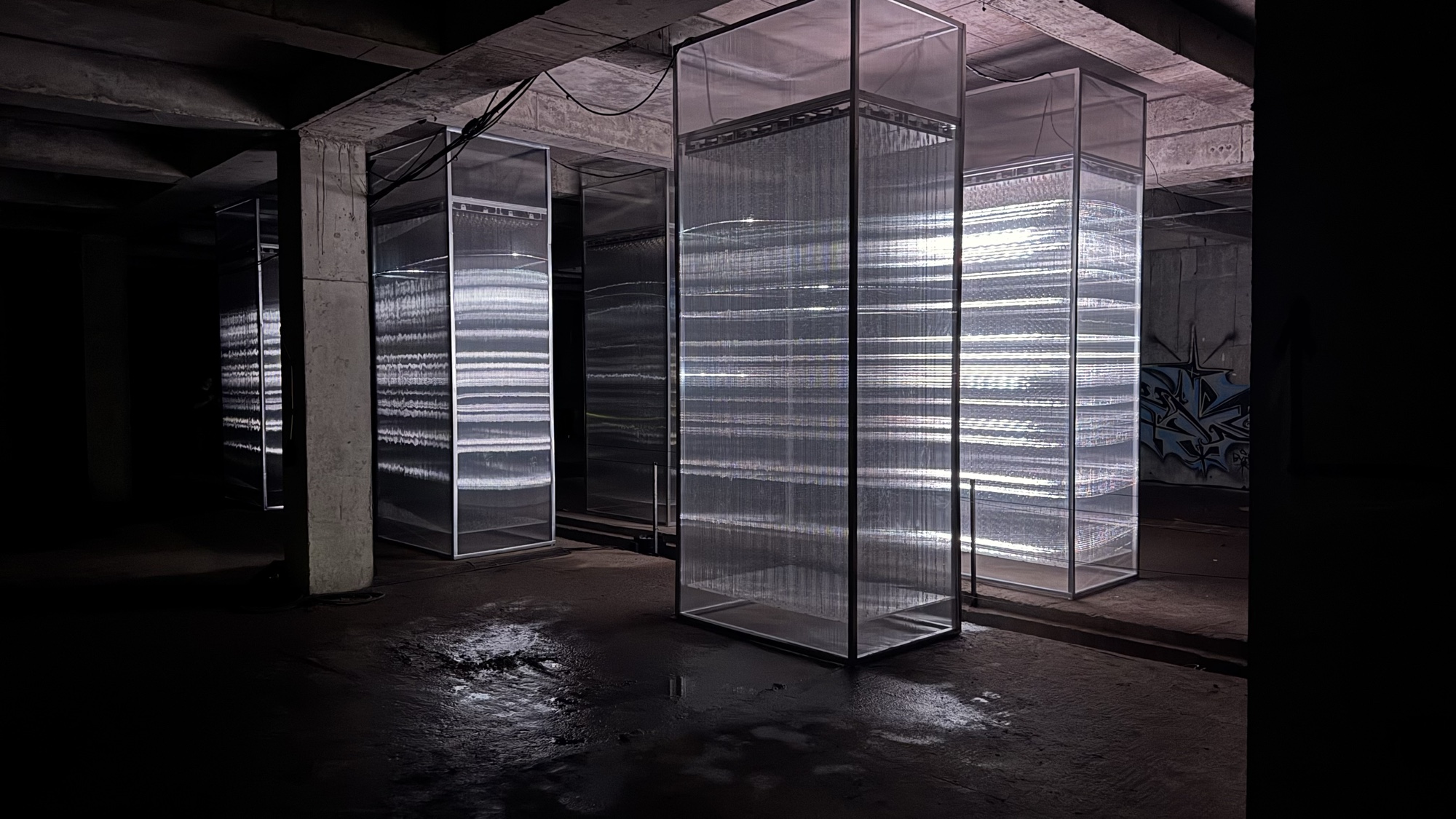 REFRACTION — the work in the festival space